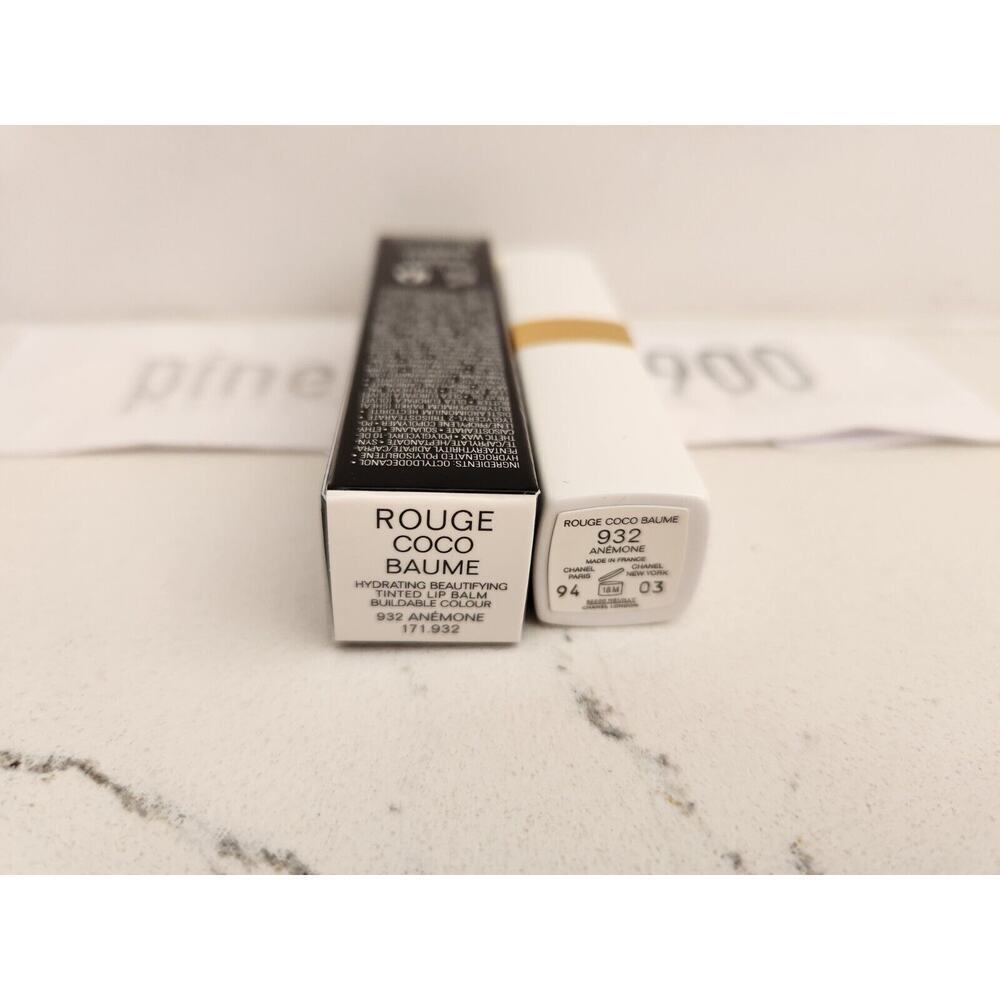 NIB Chanel ROUGE COCO BAUME Hydrating Beautifying Tinted Lip Balm #912 Dreamy Wh - Picture 7 of 8